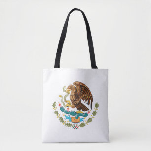 Mexiko Landeswappen Symbol Emblem Flagge Adler Tasche