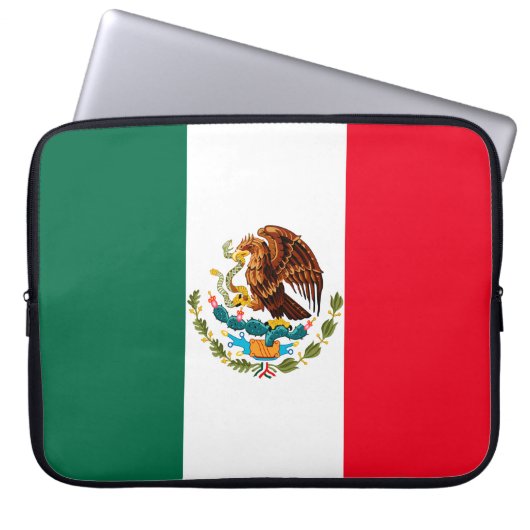 Mexiko Laptopschutzhülle (Vorderseite)