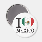 Mexiko Liebe v2 Magnet (Vorderseite/Rückseite)