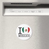 Mexiko Liebe v2 Magnet (In Situ (Geschirrspüler))
