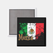 Mexiko Magnet (Vorderseite/Rückseite)