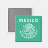Mexiko Magnet (Vorderseite/Rückseite)