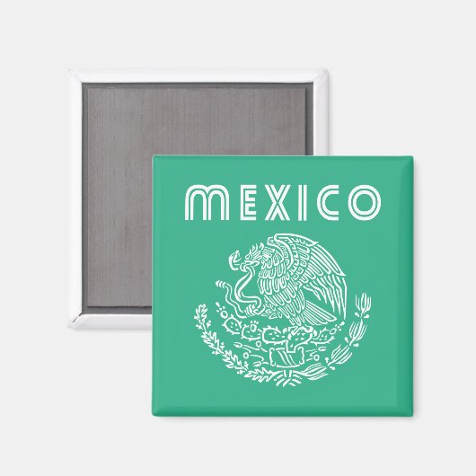 Mexiko Magnet (Vorderseite/Rückseite)