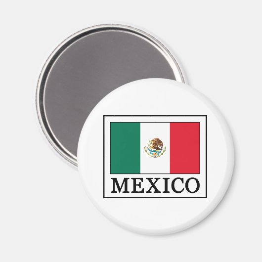 Mexiko Magnet (Vorderseite/Rückseite)