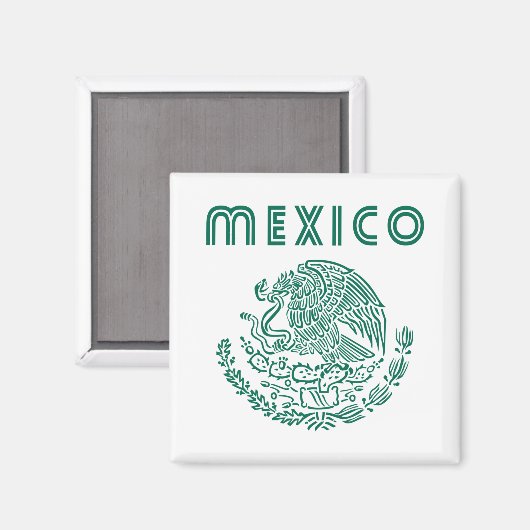 Mexiko Magnet (Vorderseite/Rückseite)