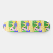 Mexiko Malkunst Skateboard (Horizontal)