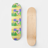 Mexiko Malkunst Skateboard (Vorderseite)