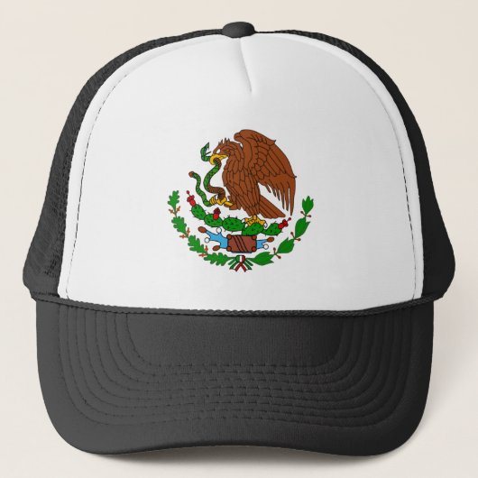 Mexiko-Mantelarme Truckerkappe (Vorderseite)