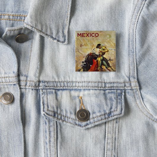 Mexiko Matador Button (Beispiel)