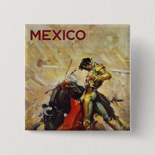 Mexiko Matador Button (Vorderseite)