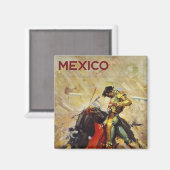 Mexiko Matador Magnet (Vorderseite/Rückseite)