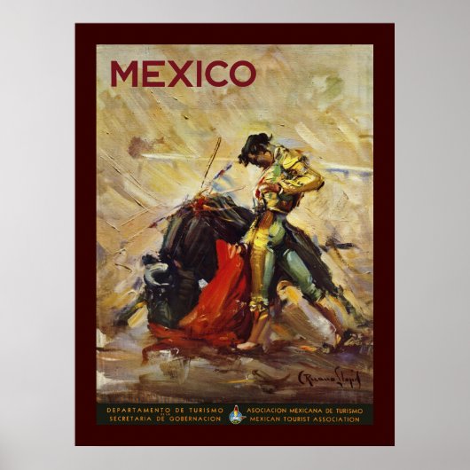 Mexiko Matador Poster (Vorne)