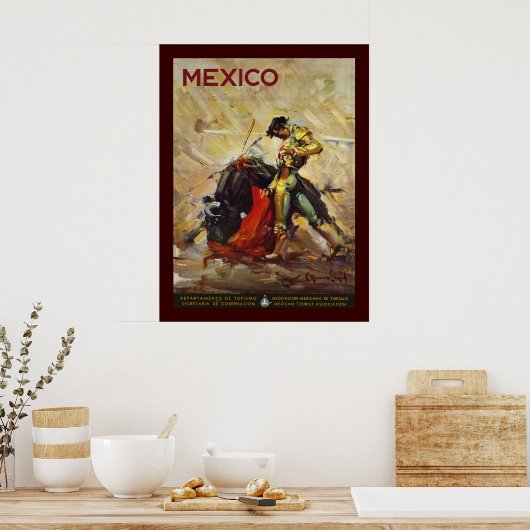 Mexiko Matador Poster (Küche)