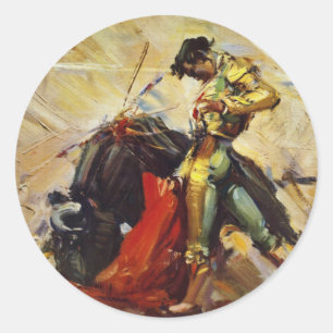 Mexiko Matador Runder Aufkleber