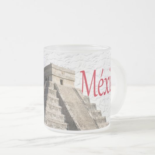 Mexiko Mattglastasse (VorderseiteRechts)