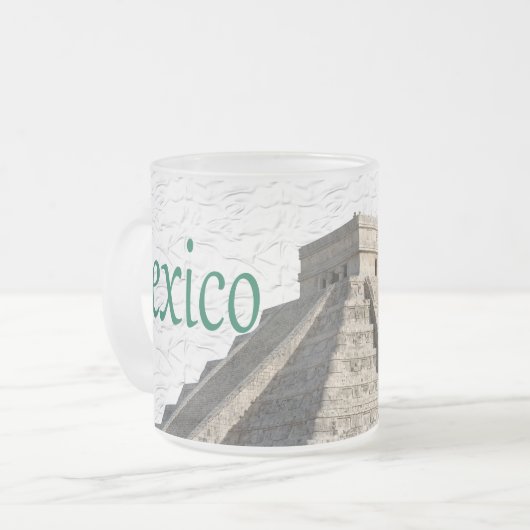 Mexiko Mattglastasse (Vorderseite Links)