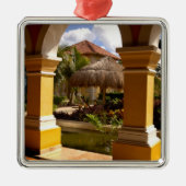 Mexiko, Maya Riviera, Architektur in Iberostar Ornament Aus Metall (Vorne)