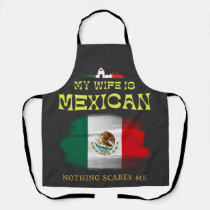 Mexiko meiner Ehefrau - nichts macht mich verrückt Schürze