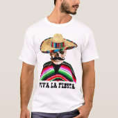 Mexiko, Mexikanisch, viva la fiesta T-Shirt (Vorderseite)