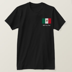 Mexiko - mexikanische Flagge T-Shirt