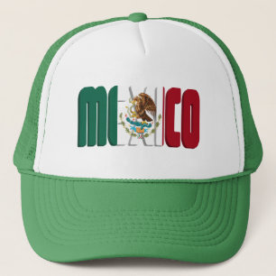 MEXIKO - Mexikanische Flagge Truckerkappe