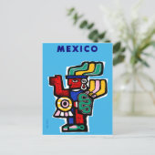 Mexiko, mexikanische Kunst Postkarte (Stehend Vorderseite)