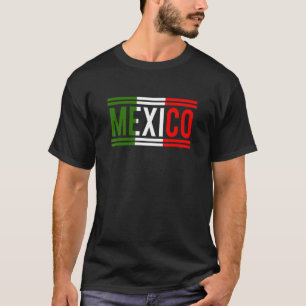 Mexiko mexikanischer Flag Sport Fußball T-Shirt
