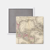 Mexiko, Mittelamerika, Westindien Magnet (Vorderseite/Rückseite)