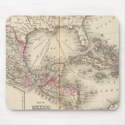 Mexiko, Mittelamerika, Westindien Mousepad (Vorne)