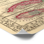 Mexiko, Mittelamerika, Westindien Poster (Ecke)