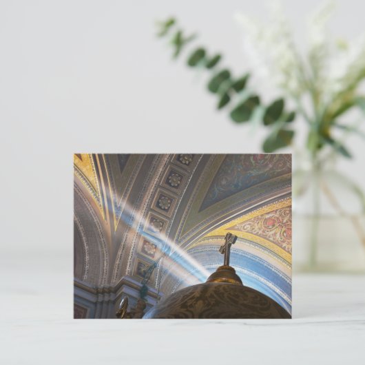 Mexiko, Morelia. Sonnenstrahlen dringen in das Inn Postkarte (Stehend Vorderseite)