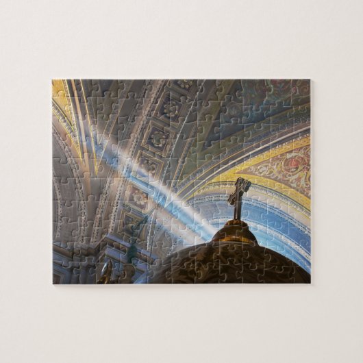 Mexiko, Morelia. Sonnenstrahlen dringen ins Innere Puzzle (Horizontal)