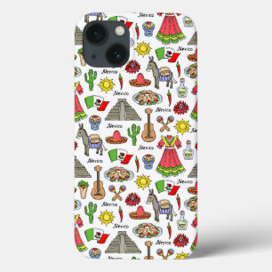 Mexiko Muster der Symbole Case-Mate iPhone Hülle