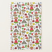 Mexiko | Muster der Symbole Planer (Vorderseite)