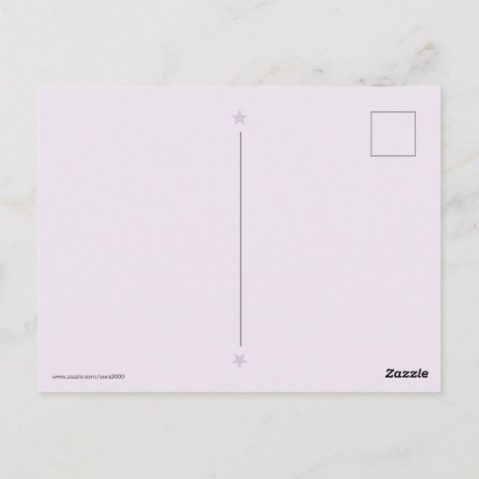 Mexiko Nacht am Strand (anpassbar) Postkarte (Rückseite)