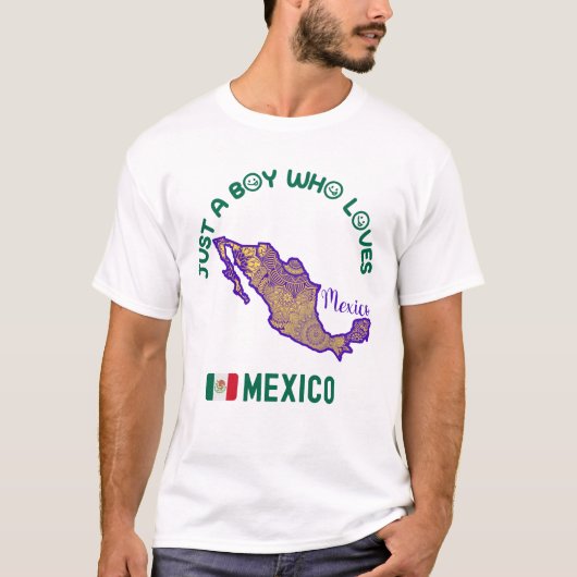 Mexiko Nordamerika T-Shirt (Vorderseite)