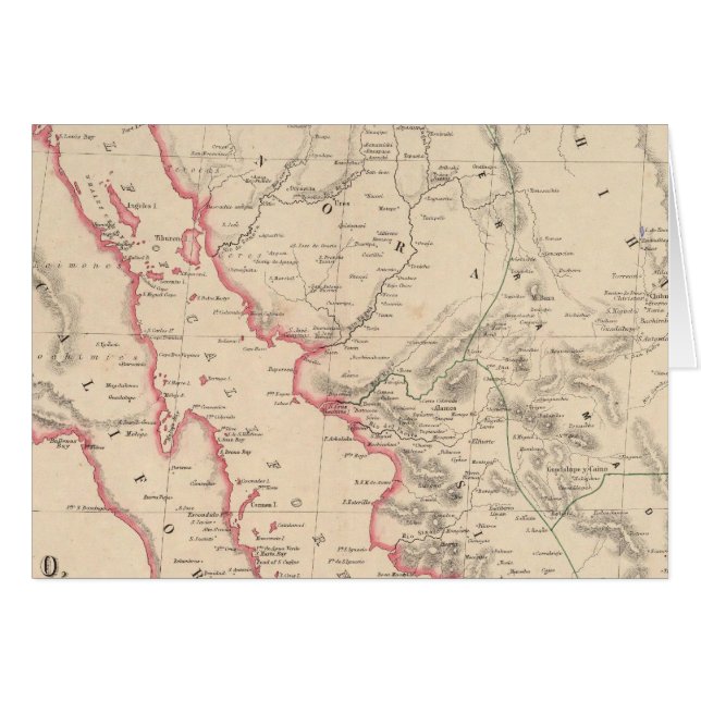 Mexiko, Nordwestliche Staaten (Vorderseite (Horizontal))