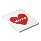 Mexiko Notizblock (angewinkelt)