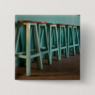 Mexiko, Oaxaca, Mauer der grünen Bar Button