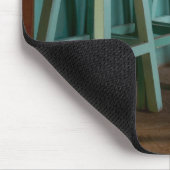Mexiko, Oaxaca, Mauer der grünen Bar Mousepad (Ecke)