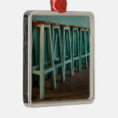 Mexiko, Oaxaca, Mauer der grünen Bar Ornament Aus Metall (Rechts)