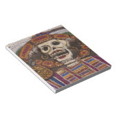 Mexiko, Oaxaca. Sand tapestry (tapete de arena) Notizblock (angewinkelt)