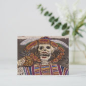 Mexiko, Oaxaca. Sand tapestry (tapete de arena) Postkarte (Stehend Vorderseite)