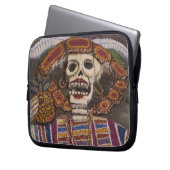 Mexiko, Oaxaca. Sand-Tapete (Tapete de Arena) Laptopschutzhülle (Vorderseite Links)