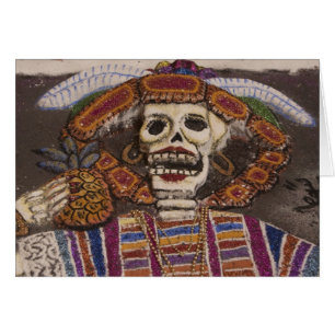 Mexiko, Oaxaca. Sandteppich (tapete de arena)