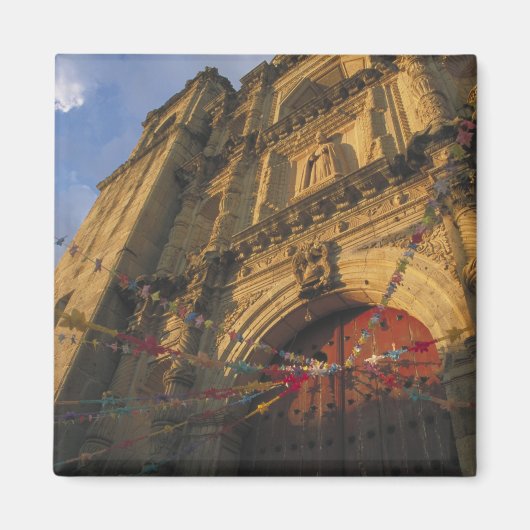 Mexiko, Oaxaca, Templo de San Felipe de Neri 2 Magnet (Vorne)