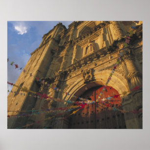 Mexiko, Oaxaca, Templo de San Felipe de Neri 2 Poster