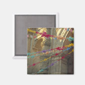 Mexiko, Oaxaca, Templo de San Felipe de Neri Magnet (Vorderseite/Rückseite)