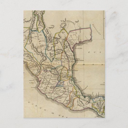 Mexiko oder neues Spanien Postkarte (Vorderseite)