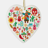 Mexiko-Ornament - SRF Keramikornament (Rechts)